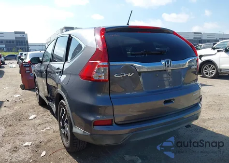 2016 Honda Cr-V Se from USA, damaged, VIN 2HKRM4H43GH718164